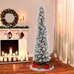 Lighted Pine Christmas Tree