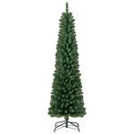 Pencil Christmas Tree With Memory Wire Branch Tips Led Lights For Home